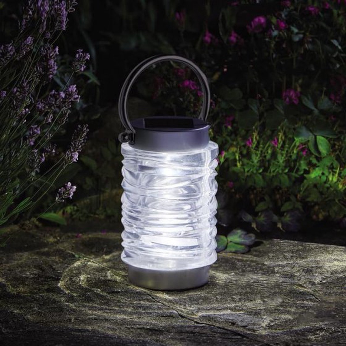 Wave Stainless Steel Lantern