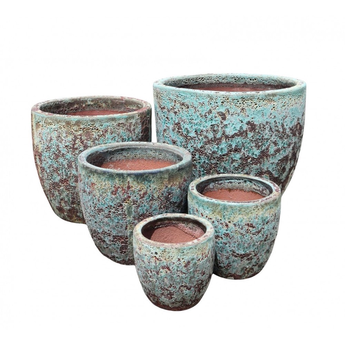 ATLANTIS MAYA PLANTER GREEN 28 H26